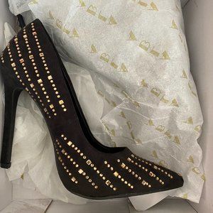 Alba, 6.5, Black and Gold